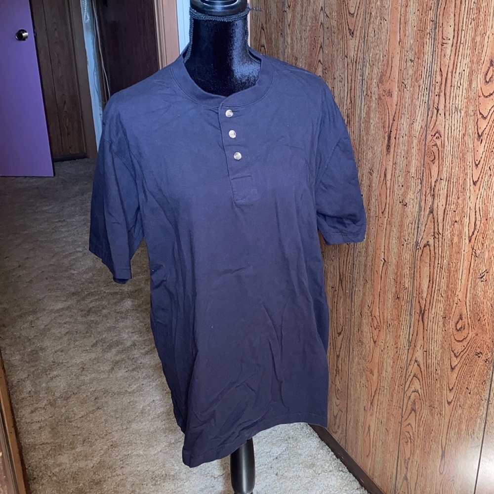 Pullover Short Sleeve Shirt by Corner Stone